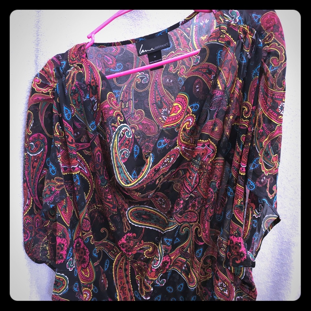 Lane Bryant Blouse Size 16